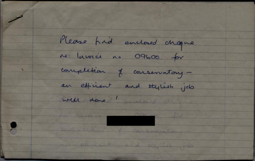 Customer Letter